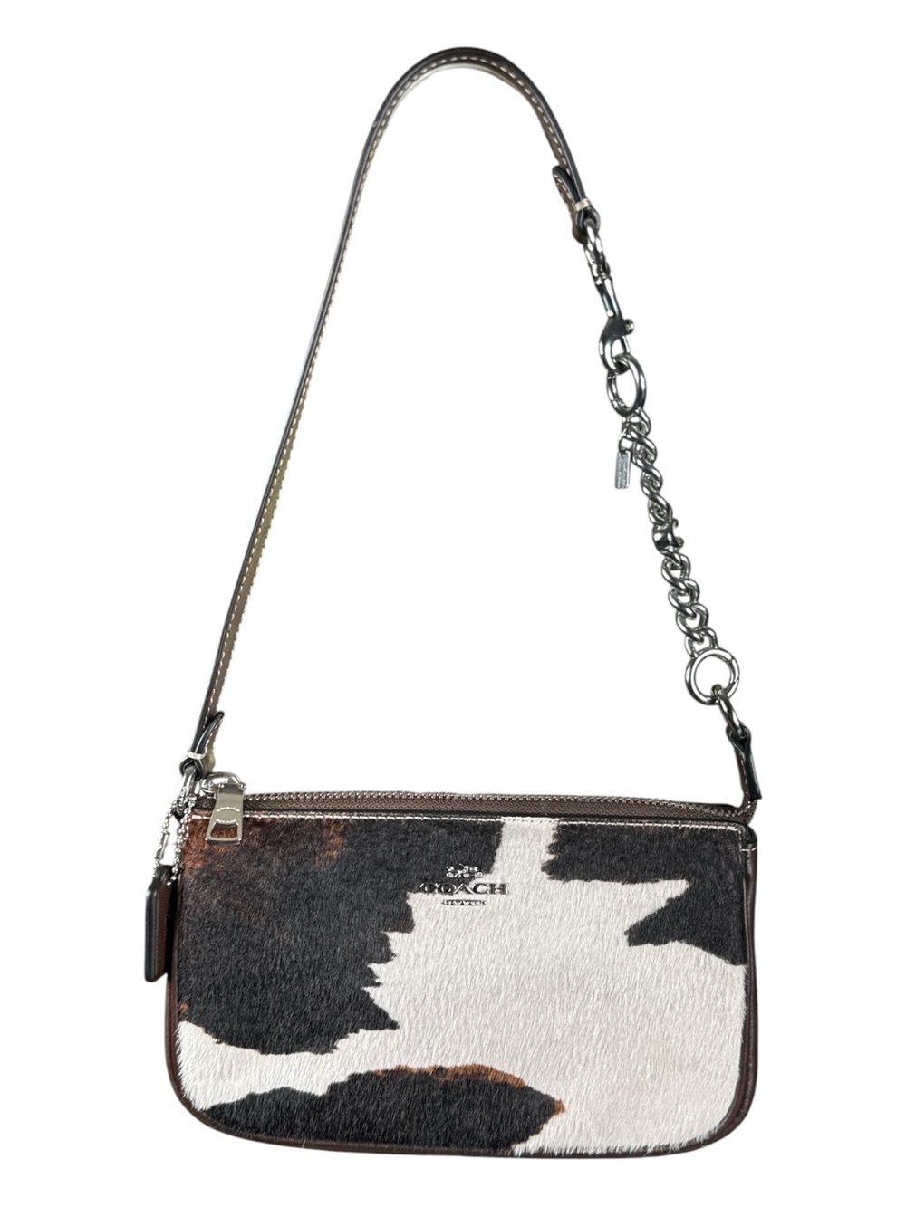 COACH Nolita 19 in Calf Hair with Cow Print - Picture 7 of 13